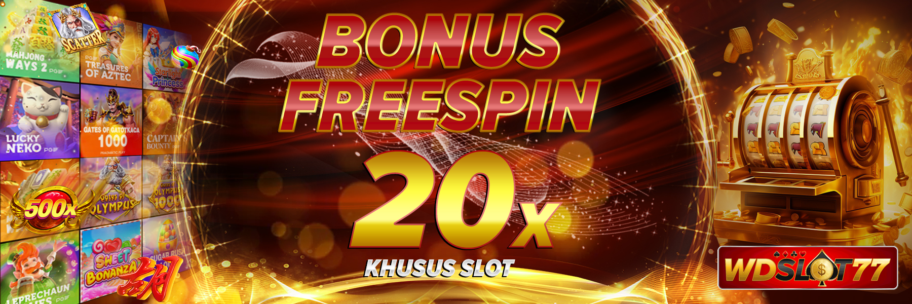 BONUS FREESPIN 20x